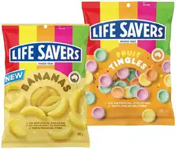 IGA Life Savers Share Pack 150‑200g Selected Varieties offer