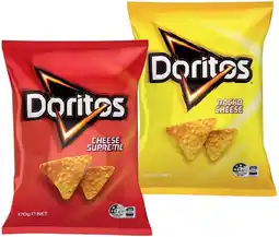 IGA Doritos Corn Chips 150‑170g Selected Varieties offer