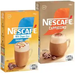 IGA Nescafé Coffee Sachets 8‑10 Pack Selected Varieties offer