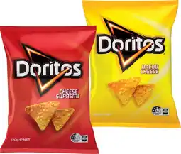 IGA Doritos Corn Chips 150‑170g Selected Varieties offer
