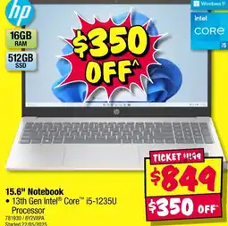 JB Hi-Fi 15.6" notebook offer