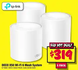 JB Hi-Fi Deco x50 wi-fi 6 mesh system offer