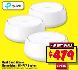 JB Hi-Fi Dual band whole home mesh wi-fi 7 system offer