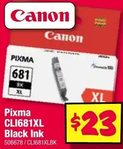 JB Hi-Fi Pixma black ink offer