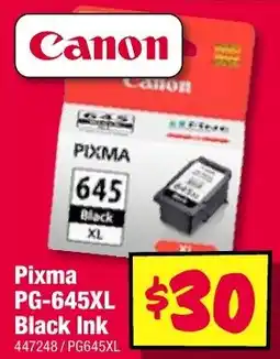 JB Hi-Fi Pixma black ink offer