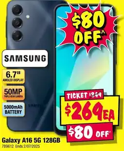 JB Hi-Fi Galaxy a16 5g 128gb offer
