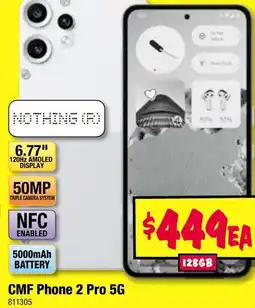 JB Hi-Fi Cmf phone 2 pro 5g offer