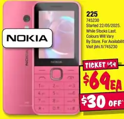 JB Hi-Fi Nokia 225 offer