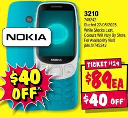 JB Hi-Fi Nokia 3210 offer