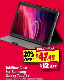 JB Hi-Fi Tekview case for samsung galaxy tab a9+ offer