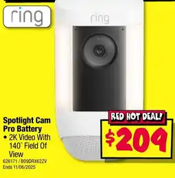 JB Hi-Fi Spotlight cam pro battery offer