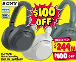JB Hi-Fi Ult wear noise cancelling offer