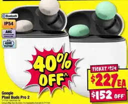 JB Hi-Fi Google pixel buds pro 2 offer