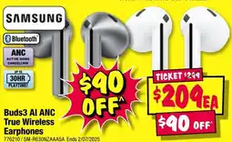 JB Hi-Fi Buds3 ai anc true wireless earphones offer