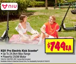 JB Hi-Fi Kqi1 pro electric kick scooter offer