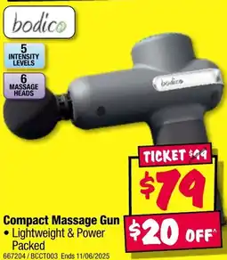 JB Hi-Fi Compact massage gun offer