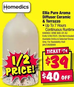 Ellia Pure Aroma Diffuser Ceramic