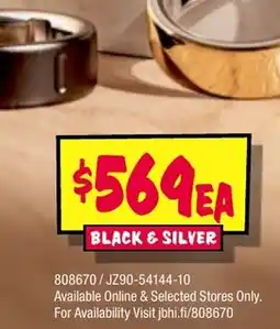 JB Hi-Fi Black & silver offer