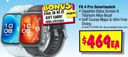 JB Hi-Fi Fit 4 pro smartwatch offer
