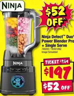 JB Hi-Fi Power blender pro + single serve offer