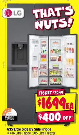 JB Hi-Fi Side by side fridge offer