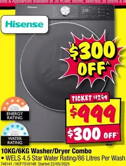 JB Hi-Fi Washer dryer combo offer