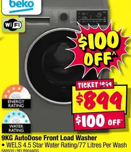 JB Hi-Fi Front load washer offer