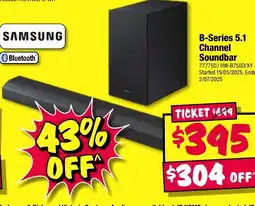 JB Hi-Fi B-series 5.1 channel offer