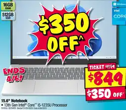 JB Hi-Fi 15.6" notebook offer