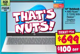 JB Hi-Fi 14" notebook offer