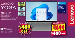 JB Hi-Fi Lenovo yoga 7 14" offer