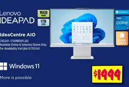 JB Hi-Fi Ideacentre aio offer