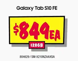 JB Hi-Fi Galaxy tab s10 fe offer