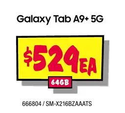 JB Hi-Fi Galaxy tab a9+5g offer