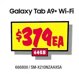 JB Hi-Fi Galaxy tab a9+ wi-fi offer