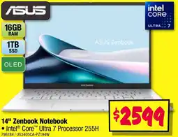 JB Hi-Fi 14" zenbook notebook offer