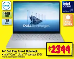 JB Hi-Fi 14" dell plus 2-in-1 notebook offer