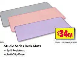 JB Hi-Fi Studio series desk mats offer