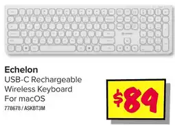 JB Hi-Fi Echelon usb-c rechargeable wireless keyboard for macos offer