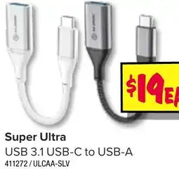 JB Hi-Fi Super ultra usb 3.1 usb-c to usb-a offer