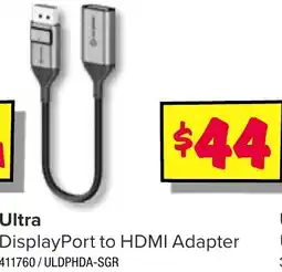 JB Hi-Fi Ultra usb-c to dp adapter offer