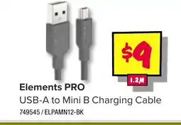 JB Hi-Fi Elements pro usb-a to mini b charging cable offer