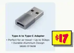 JB Hi-Fi Type-a to type-c adapter offer