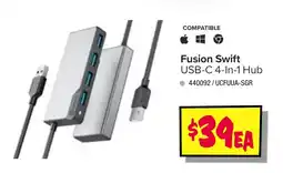 JB Hi-Fi Fusion swift usb-c 4-in-1 hub offer