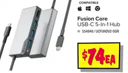 JB Hi-Fi Fusion core usb-c 5-in-1 hub offer