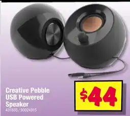 JB Hi-Fi Creative pebble usb powered speaker offer