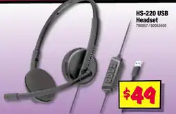 JB Hi-Fi HS-220 USB headset offer