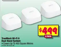 JB Hi-Fi Truemesh wi-fi 6 dual-band system offer
