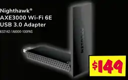 JB Hi-Fi Nighthawk wi-fi 6e usb 3.0 adapter offer