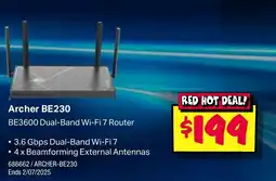 JB Hi-Fi Dual-band wi-fi 7 router offer